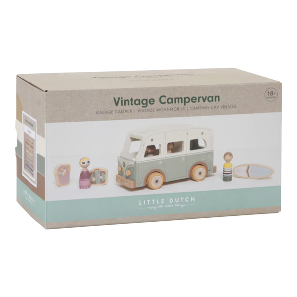 Little Dutch Wooden Vintage Campervan