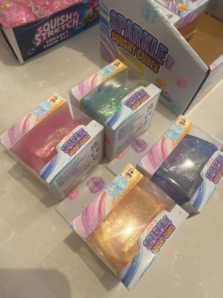Glitter Cube With Maltose Assorted Colours