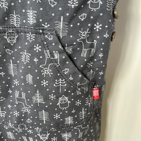 3-6 Month Christmas Dungarees