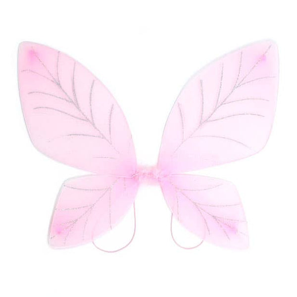 Pink Butterfly wings with matching wand and tutu set