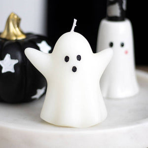 Sweet Halloween Ghost Shaped Candle