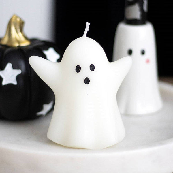 Sweet Halloween Ghost Shaped Candle