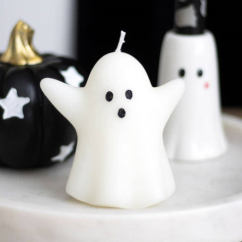 Sweet Halloween Ghost Shaped Candle