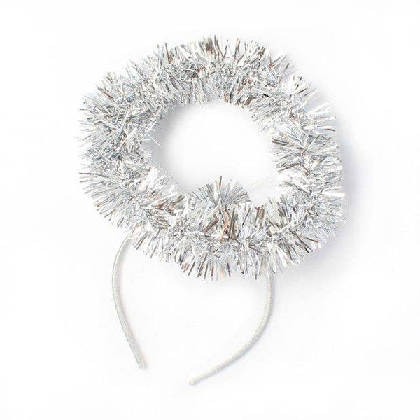 Christmas Tinsel Halo Aliceband