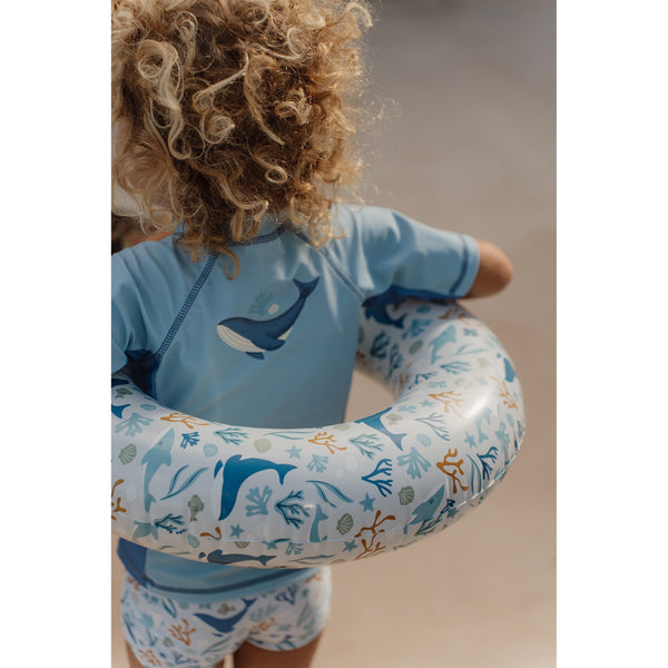 Little Dutch Swim Ring Ocean Dreams Blue