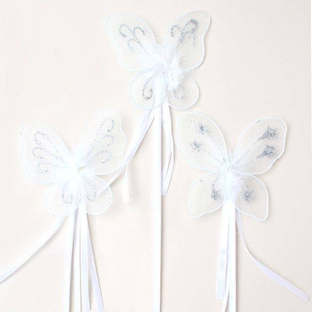 White Butterfly Wand