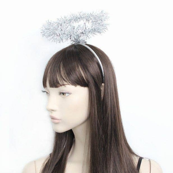 Christmas Tinsel Halo Aliceband