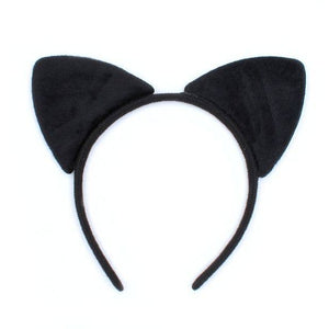 Black Cat Ears Aliceband