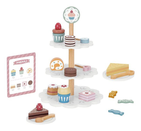 Wooden Dessert Cake Stand