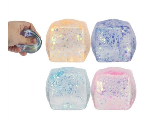 Glitter Cube With Maltose Assorted Colours