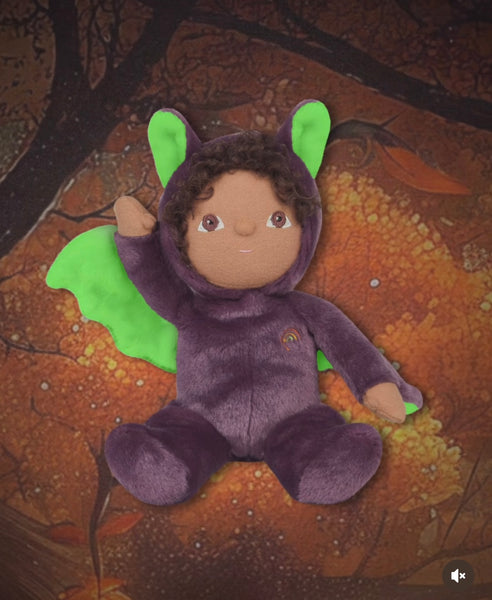 Olli Ella Dinky Dinkum Doll - Bowie Bat - Purple