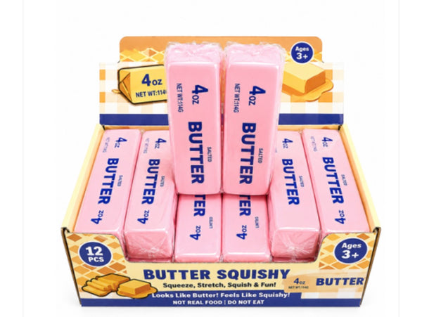 Pink Butter Squishy 13cm