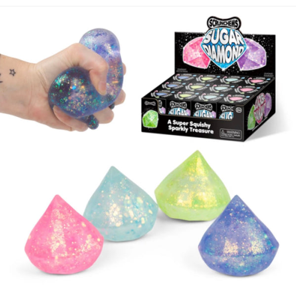 Scrunchems Squishy Sugar Diamond - Assorted Colours