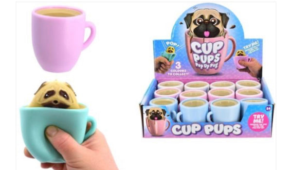 Cup Pups Squishy - Pug in a Cup