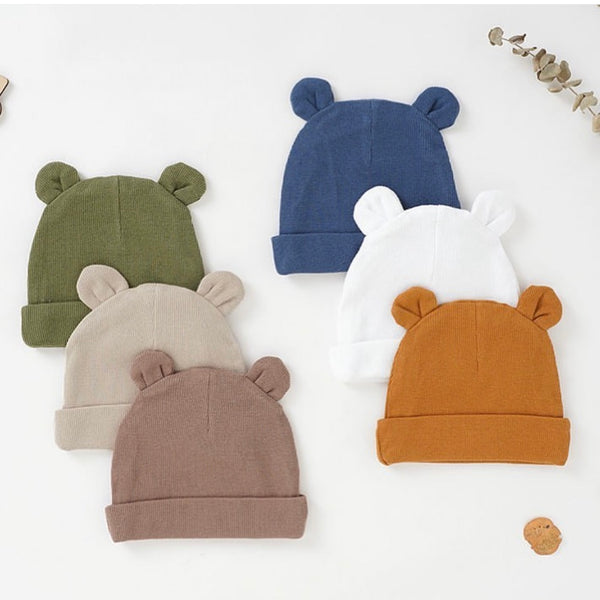 Khaki Baby Bear Hat 0-6 Months  Neutral Baby Co