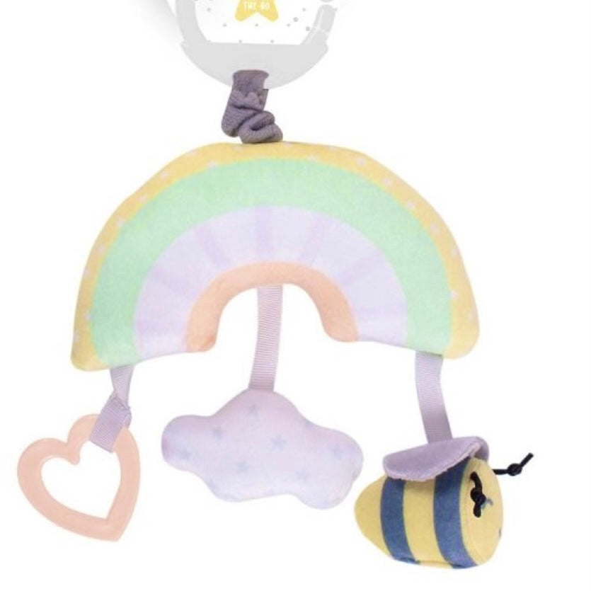 Rainbow & Bee Stroller Toy