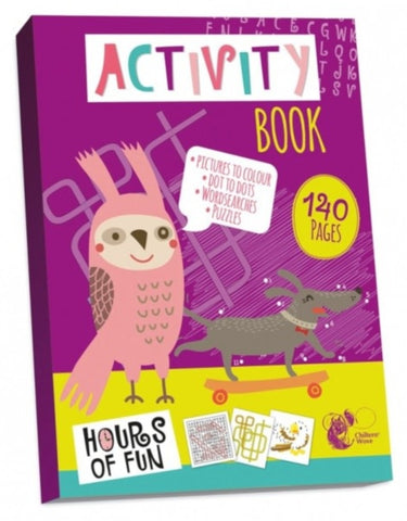 120 Page Activity Book