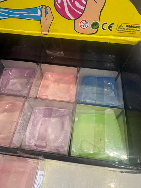 Squishy Ice Cube In Box Assorted Colours