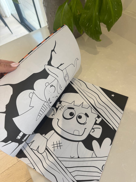 Halloween Colouring Book