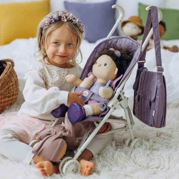 DINKUM DOLLS SOLLIE STROLLER | LAVENDER