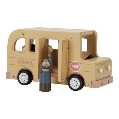 Wooden School Bus Little Dutch
