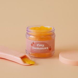 Tiny Tummies Food Jars and Spoon Set - Peach Jelly