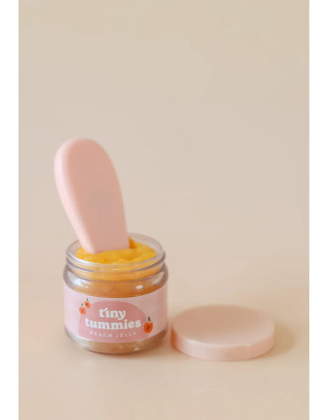 Tiny Tummies Food Jars and Spoon Set - Peach Jelly