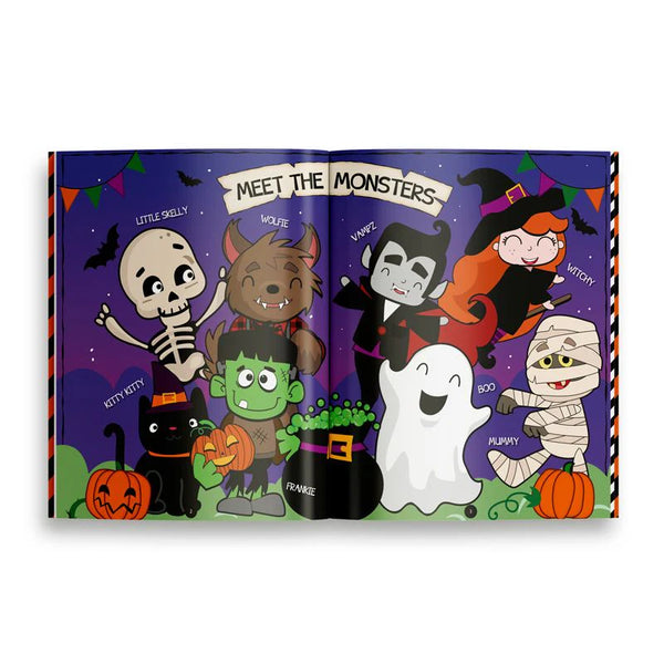 Halloween Activity Sticker Book