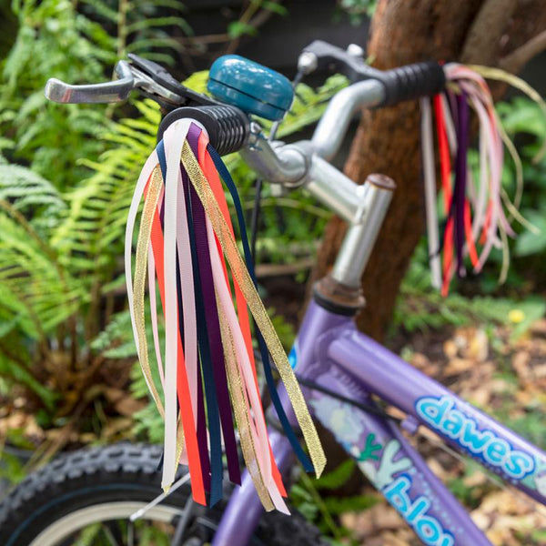 Set of 2 Pink Bike/Scooter Streamers