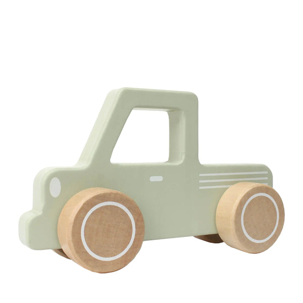Little Dutch Mint Wooden Pick Up Truck