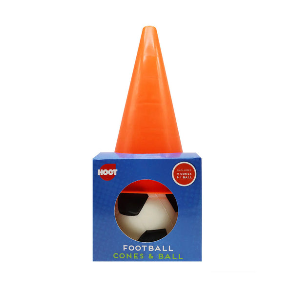 Football Cones & Ball Set