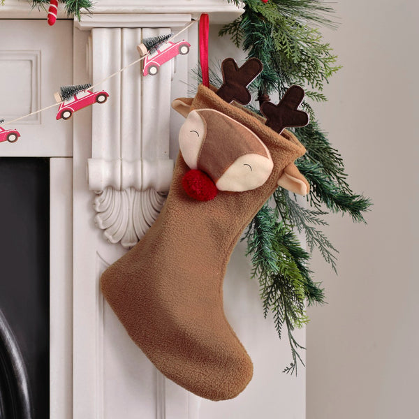 Reindeer Christmas Stocking