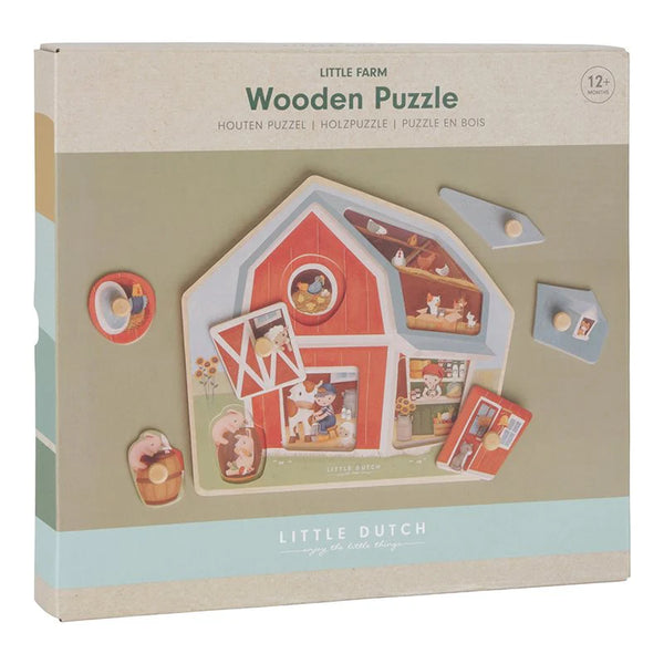 Little Dutch Farm - Wooden Puzzle Little Farm