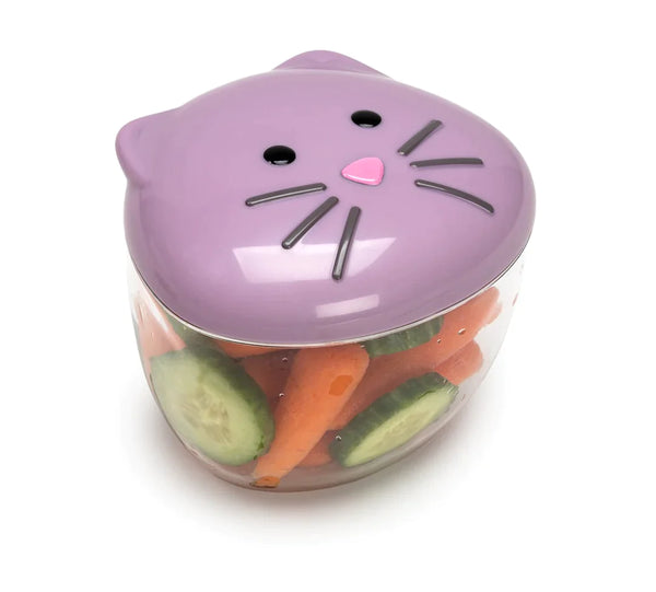 Animal Snack Pot Container 2 Pack (Various Animals)