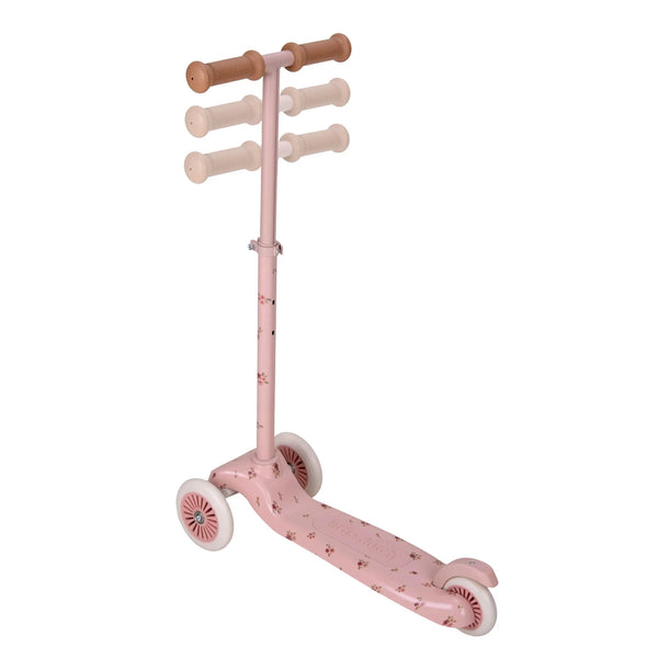 Little Dutch 3 Wheel Pink Flower Floral Scooter