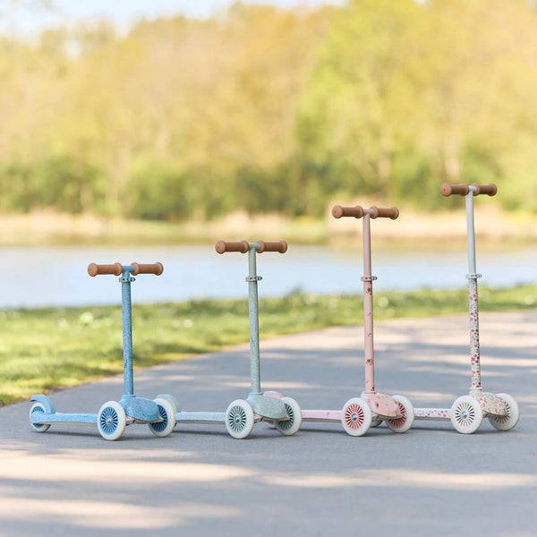 Little Dutch 3 Wheel Pink Flower Floral Scooter