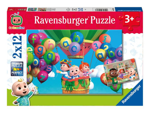 Cocomelon 2x 12 Piece Jigsaw Puzzle