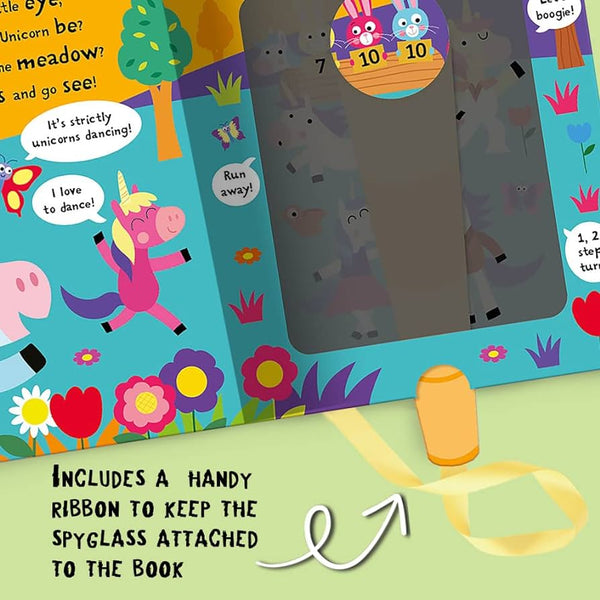 Big Unicorn Little Unicorn - Magic Spyglass Torch Book