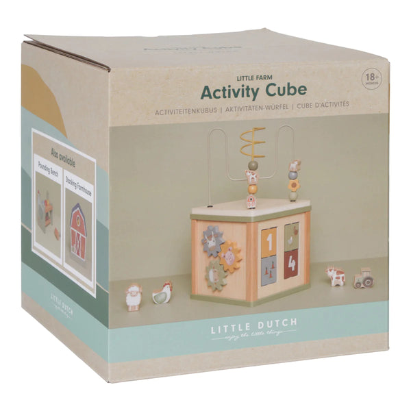 Little Dutch Farm - Activity Wooden Cube