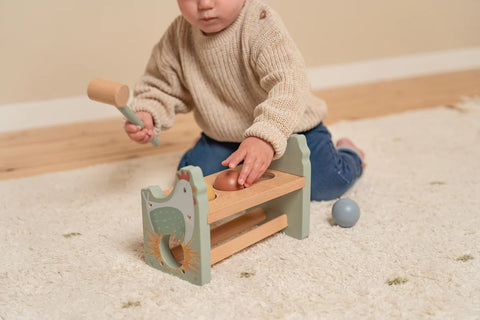 Little Dutch Pounding Bench With Rolling Balls Little Farm