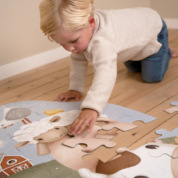 Little Dutch Farm - Floor Puzzle Little Farm XL