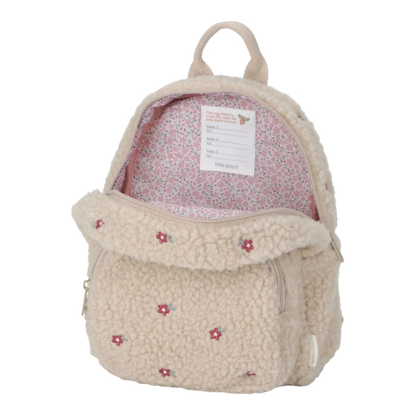 Little Dutch Teddy Fairy Garden Flower Backpack