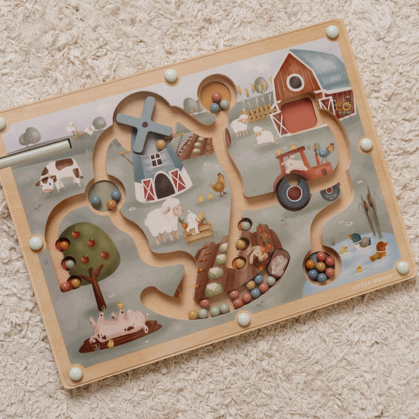 Little Dutch Magnetic Maze Little Farm