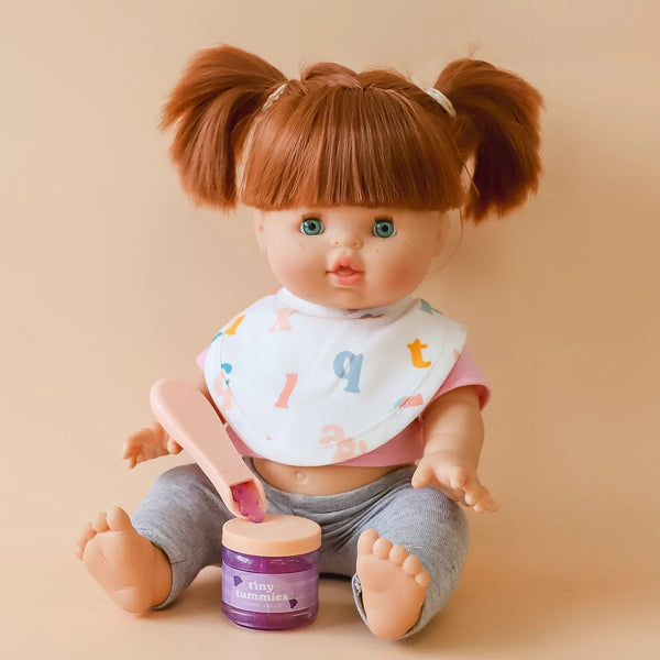 Tiny Tummies Food Jars and Spoon Set - Grape Jelly