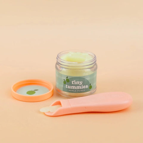 Tiny Tummies Food Jars and Spoon Set - Apple Puree