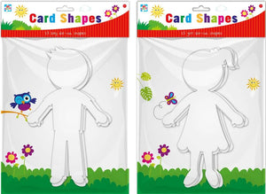 Boy or Girl Card Shapes - Design