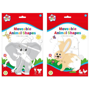 Create your own Moveable Animal Shape 4 Pack