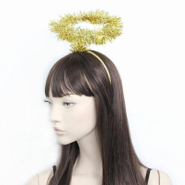 Christmas Tinsel Halo Aliceband