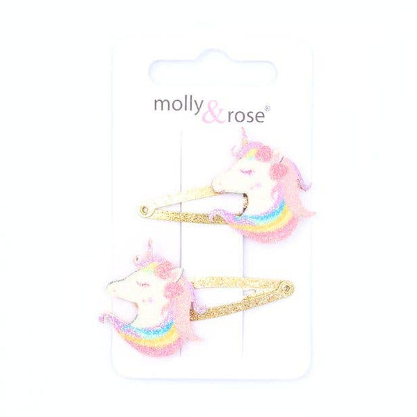 Glitter Animal Hair Slide