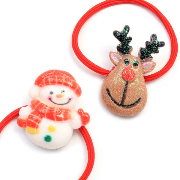 Clip Strip Of Assorted Christmas Bobbles
